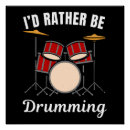 Recherche de batteur posters Instrument de musique