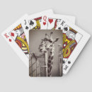 Search for giraffe playing cards Black and white