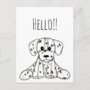 Recherche de contour noir cartes postales Blanc