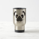 Search for pug travel mugs Animal