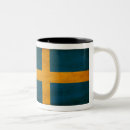 Recherche de drapeau de la suède tasses L'europe