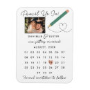 Search for calendar wedding save the dates Typography