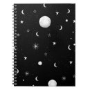 Search for moon notebooks Black and white