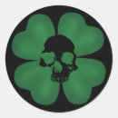 Search for irish skull stickers St patricks day
