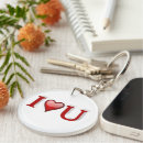 Search for love u keychains I love you
