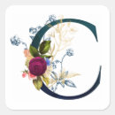 Search for letter c stickers Floral