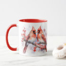 Search for winter cardinal mugs Cardinals