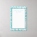 Search for damask canvas prints Teal