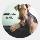 Search for airedale stickers Terrier