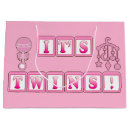 Search for twins gift bags Pink
