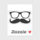 Search for geek glasses stickers Moustache