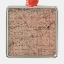 Recherche de carte du comté ornements Lithographié