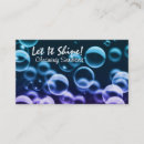 Search for water bubble business cards Maid