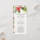 Recherche de tropical wedding programs Élégant