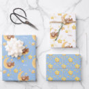 Search for moon wrapping paper Watercolor