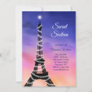 Search for eiffel tower at sunset postcards Watercolor