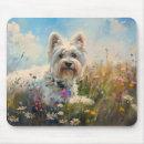 Recherche de westie tapis souris Dog