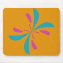 Recherche de papillon abstrait tapis souris Orange