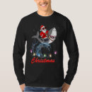 Search for shark christmas tshirts Santa