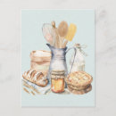 Recherche de ustensile de cuisine cartes postales Aquarelle