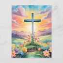 Recherche de croix vide cartes postales Jésus
