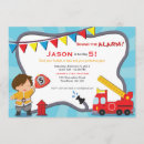 Search for firemans invitations Red