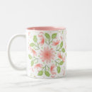 Recherche de vigne de fleur tasses Élégant