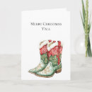Search for boots christmas cards Cowgirl