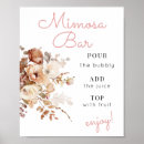 Search for mimosa bar signs Watercolor