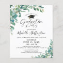 Search for budget graduation invitations Watercolor