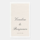 Recherche de invités de mariage serviettes Élégant