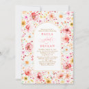 Search for wildflower rehearsal dinner invitations Watercolor