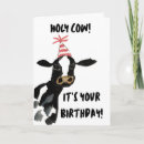 Search for holy cow birthday cards Watercolor