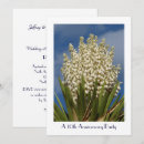 Recherche de 10 ans mariage invitations Floral