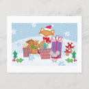 Recherche de illustration renard cartes postales Hiver