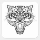 Search for wolf tattoo stickers Zendoodle