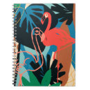 Search for flamingo notebooks Tropical bird