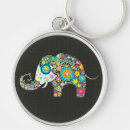 Search for elephant flowers keychains Animals