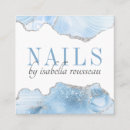 Search for blue and silver business cards Customer