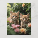 Recherche de chat domestique cartes postales Pour elle