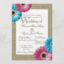 Search for blue daisy wedding invitations Garden