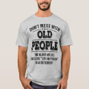 Recherche de personnes âgées tshirts Drôle