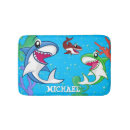 Search for shark bath mats Under the sea