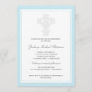 Recherche de formel baptême invitations Bleu