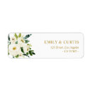 Search for beautiful flower return address labels Modern