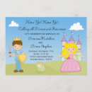 Search for prince and princess birthday invitations Kids