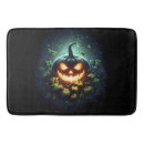 Search for halloween pumpkin bath mats Spooky