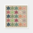 Recherche de motif floral serviettes Boho chic