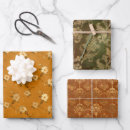 Search for blossoms wrapping paper Rustic