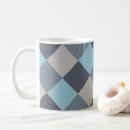 Search for navy plaid mugs Blue